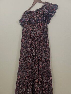 Free People Sz S What About Love Maxi Dress NWT